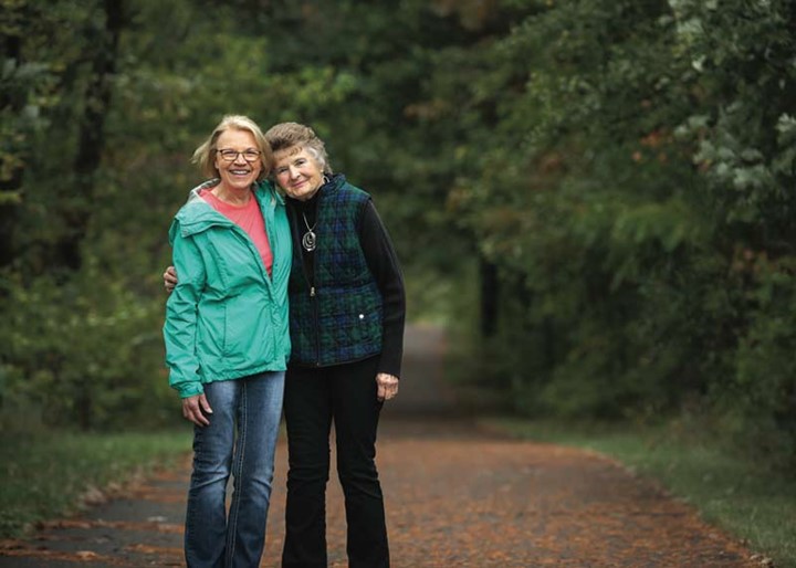 Gayle Johnson and her longtime friend Phyllis Wikstrom together lost 70 lbs.