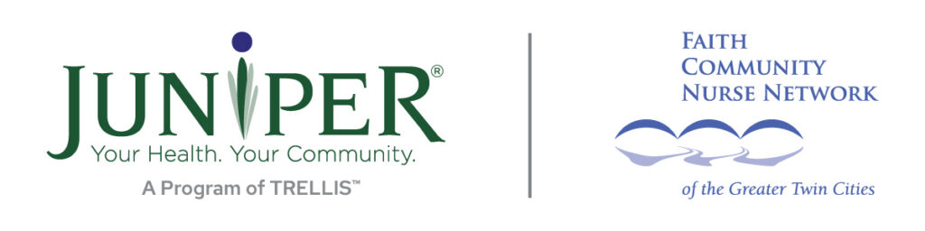 Juniper and Faith Community Nurse Network of the Greater Twin Cities