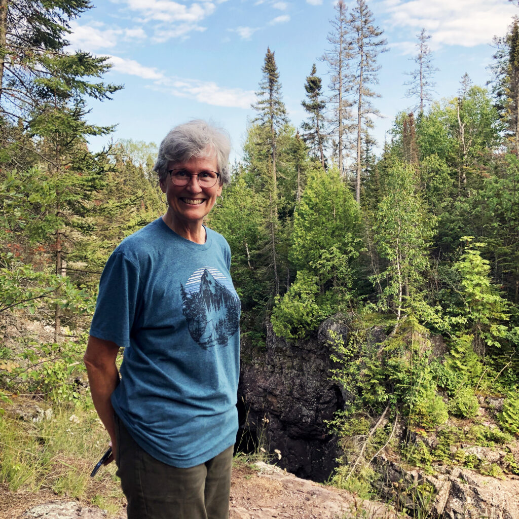 Kris King at Minnesota state park